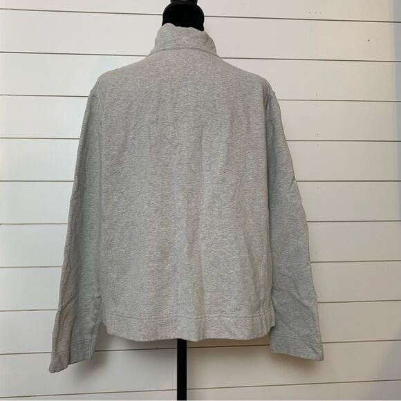 Pendleton Originals Gray full zip fleece jacket womans L outdoors hiking core - Picture 4 of 11